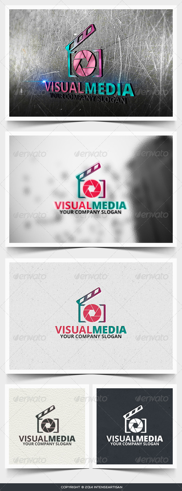 Visual Media Logo Template - Objects Logo Templates