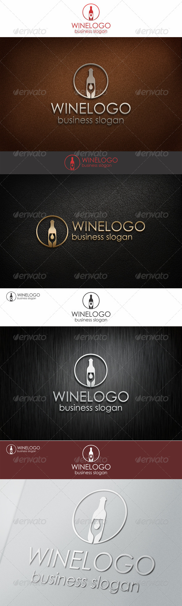 GraphicRiver Elegant Wine Logo Template 6644066 GraphicRiver Elegant Wine Logo Template 6644066