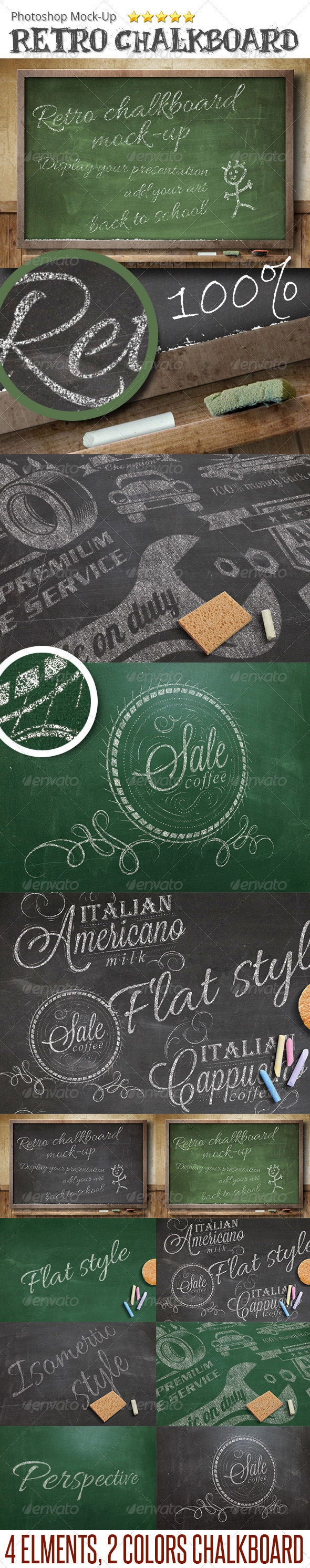 GraphicRiver ChalkBoard Mock-Up 6644554 GraphicRiver ChalkBoard Mock-Up 6644554