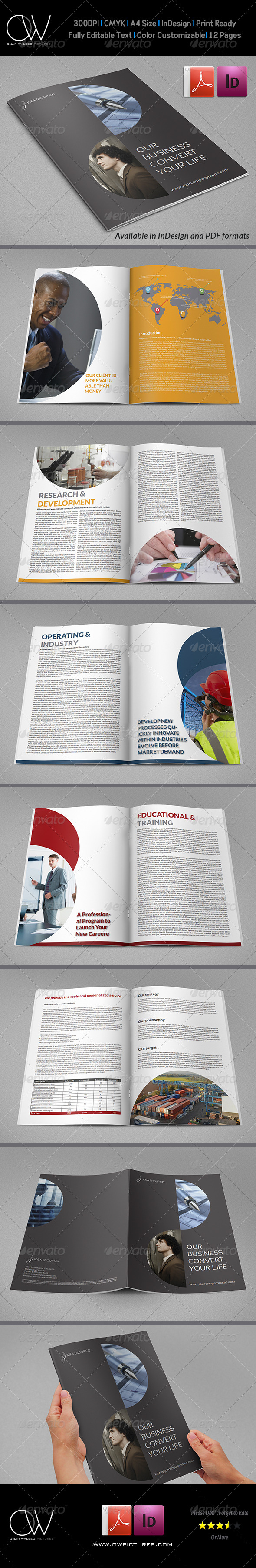 GraphicRiver Corporate Brochure Template Vol.20 12 Pages 6636339 GraphicRiver Corporate Brochure Template Vol.20 12 Pages 6636339