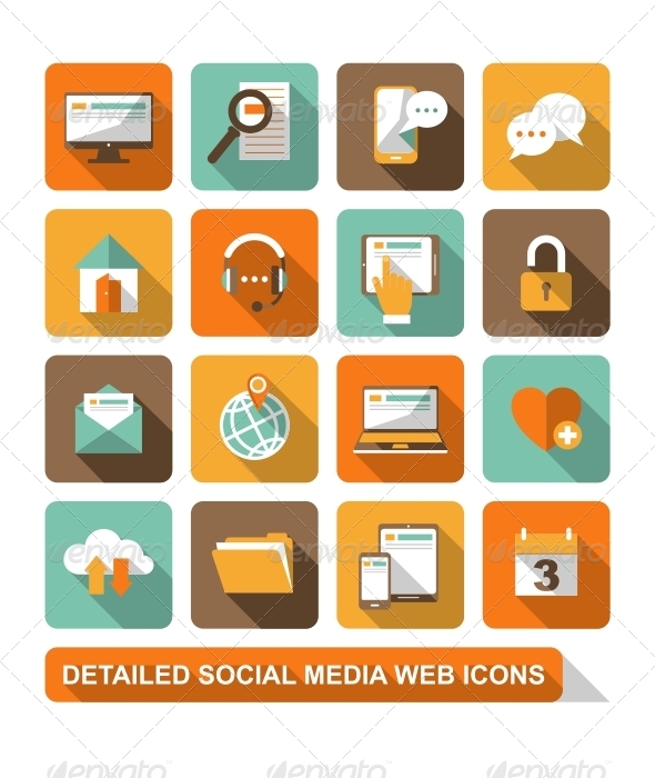 GraphicRiver Social Media Web Icons 6646279 GraphicRiver Social Media Web Icons 6646279