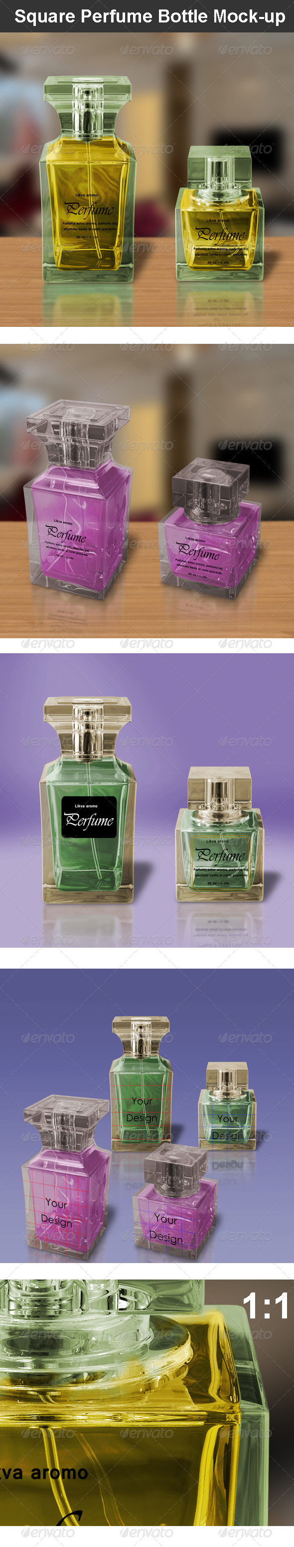 GraphicRiver Square Perfume Bottle Mock-up 6648457 GraphicRiver Square Perfume Bottle Mock-up 6648457