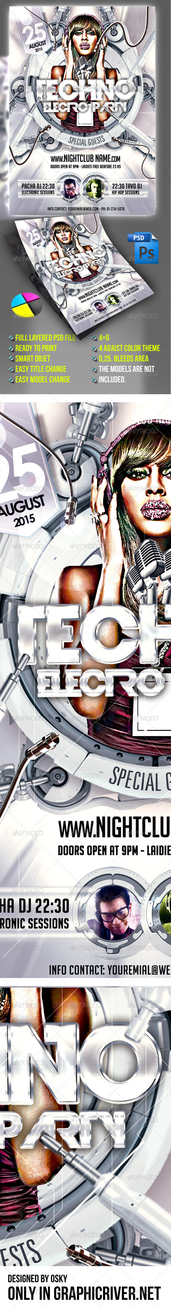 GraphicRiver Techno Party 6648496 GraphicRiver Techno Party 6648496