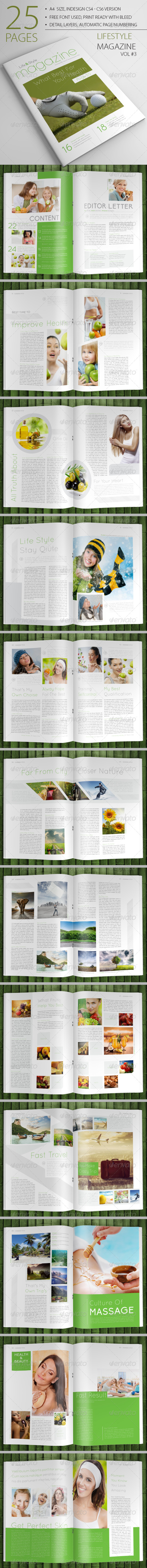GraphicRiver 25 Pages Lifestyle Magazine Vol3 6643112 GraphicRiver 25 Pages Lifestyle Magazine Vol3 6643112