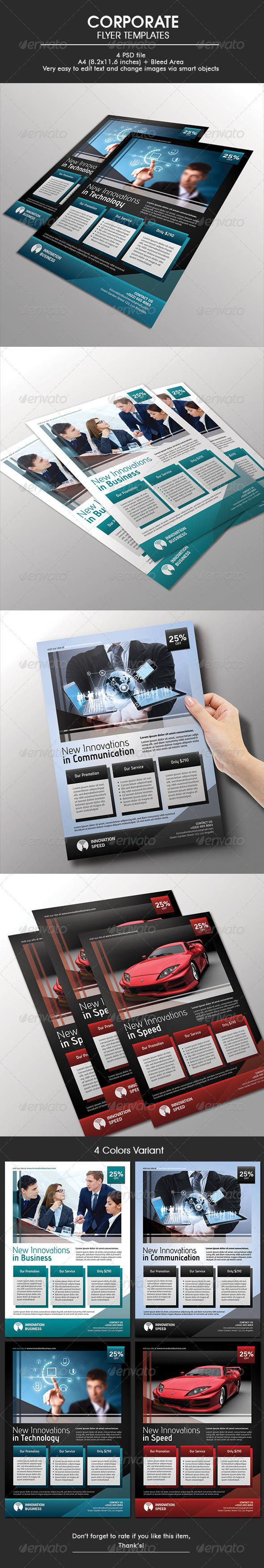 GraphicRiver Corporate Flyer Template 6650102 GraphicRiver Corporate Flyer Template 6650102