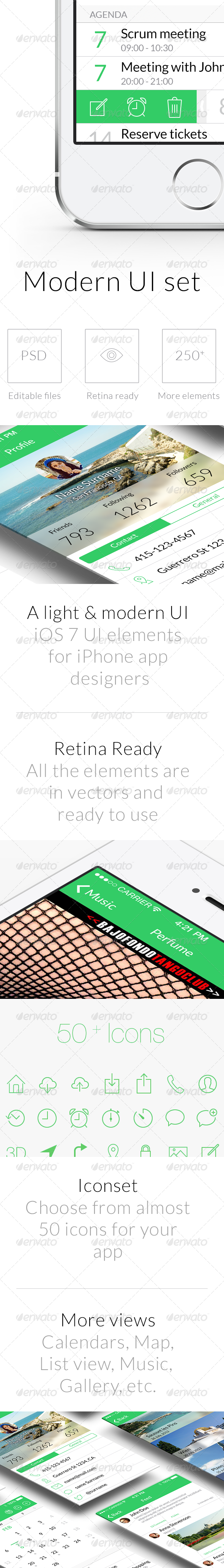 GraphicRiver Modern UI Set 6617894 GraphicRiver Modern UI Set 6617894