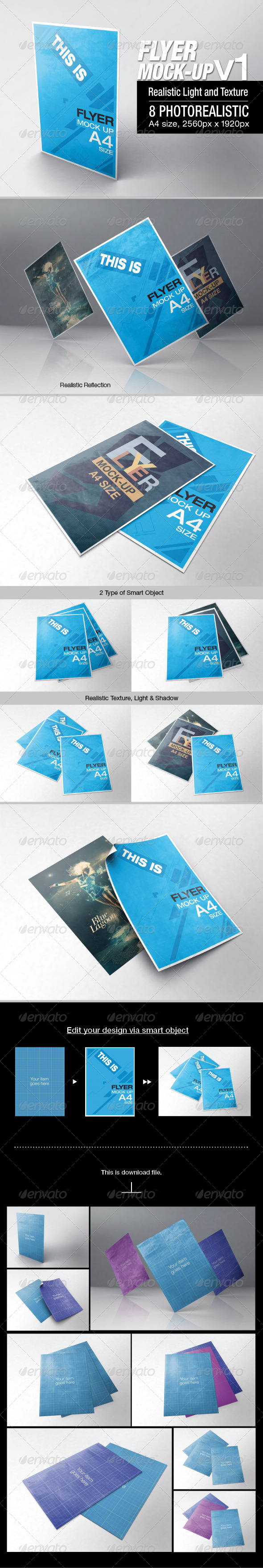 GraphicRiver Flyer Mock-up v1 6645787 GraphicRiver Flyer Mock-up v1 6645787