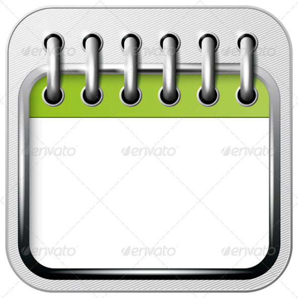 GraphicRiver App Icon Calendar 6649836 GraphicRiver App Icon Calendar 6649836