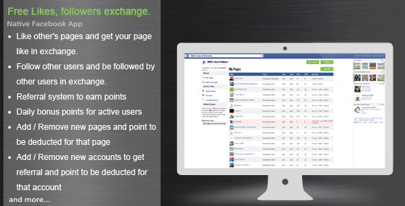 CodeCanyon Facebook Likes & Followers Exchange App 6592674 CodeCanyon Facebook Likes & Followers Exchange App 6592674