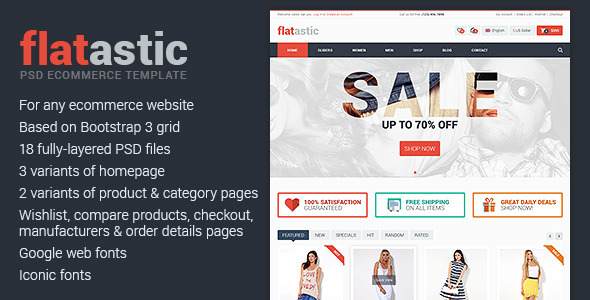 ThemeForest Flatastic Ecommerce PSD Template 6654598 ThemeForest Flatastic Ecommerce PSD Template 6654598