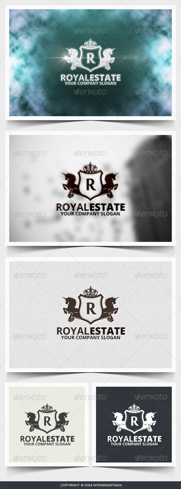 Royal Estate Logo Template - Crests Logo Templates