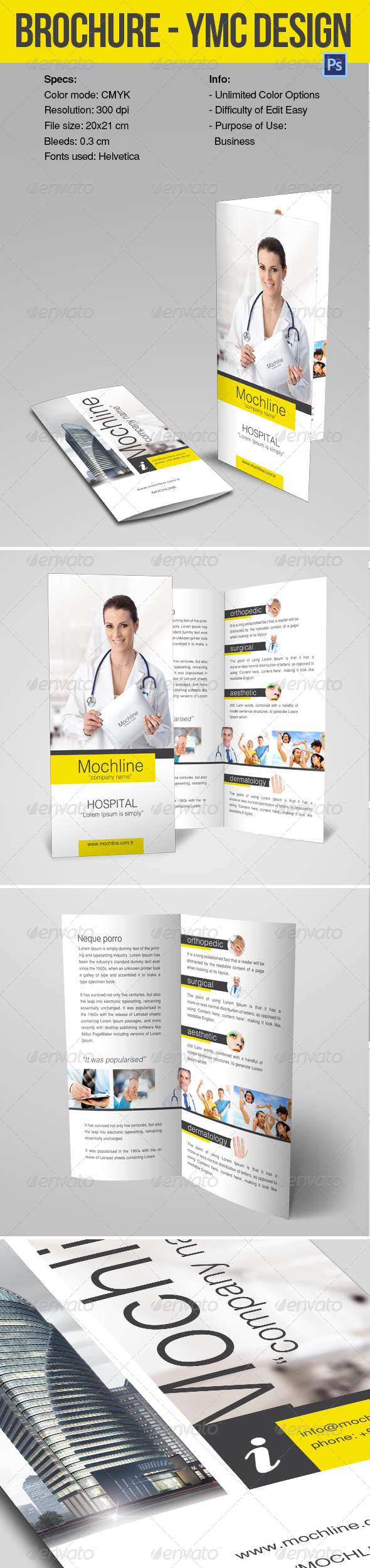 GraphicRiver Brochure Health ymc Design 6624092 GraphicRiver Brochure Health ymc Design 6624092