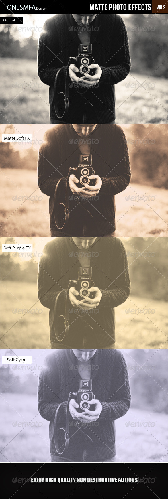 GraphicRiver Matte Photo Effects Vol II 6662112 GraphicRiver Matte Photo Effects Vol II 6662112