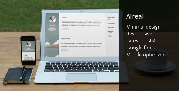 ThemeForest Aireal responsive blogging theme 6662220 ThemeForest Aireal responsive blogging theme 6662220