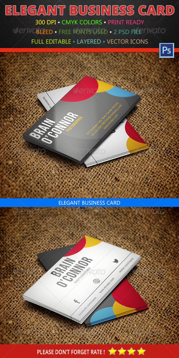 GraphicRiver Photographer Business Card 160 6662236 GraphicRiver Photographer Business Card 160 6662236