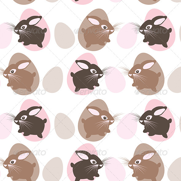 GraphicRiver Easter Rabbit with Eggs Seamless Texture 6662799 GraphicRiver Easter Rabbit with Eggs Seamless Texture 6662799
