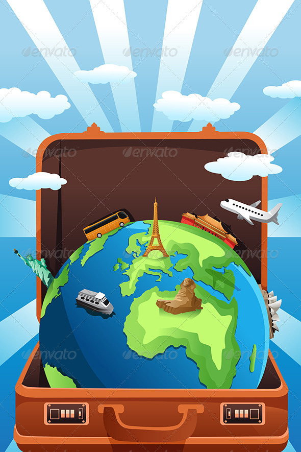 GraphicRiver Travel Concept 6664617 GraphicRiver Travel Concept 6664617