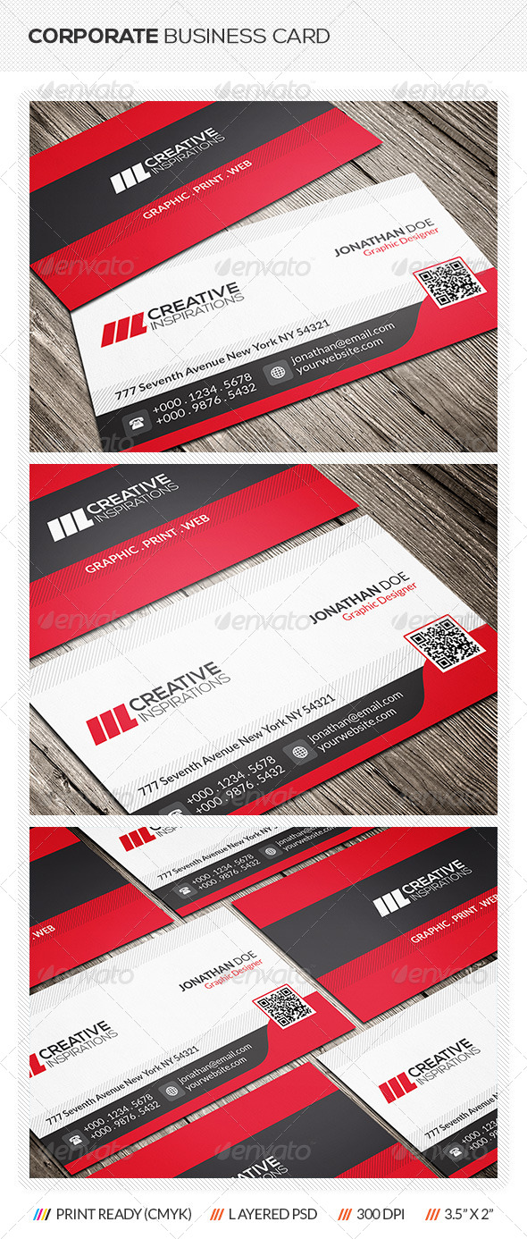 GraphicRiver Modern Corporate Business Card 6666219 GraphicRiver Modern Corporate Business Card 6666219
