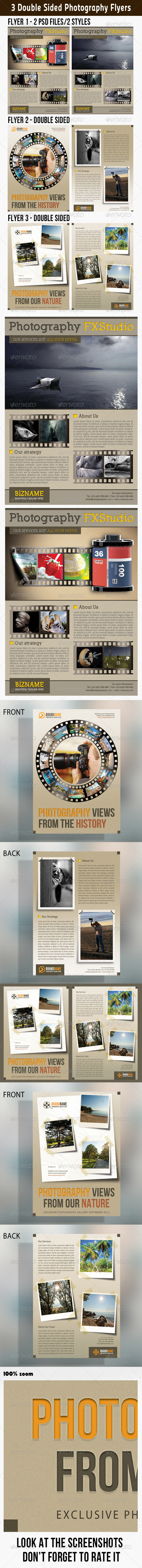 GraphicRiver 3 in 1 Photography Multipurpose Flyer Bundle 01 6667346 GraphicRiver 3 in 1 Photography Multipurpose Flyer Bundle 01 6667346