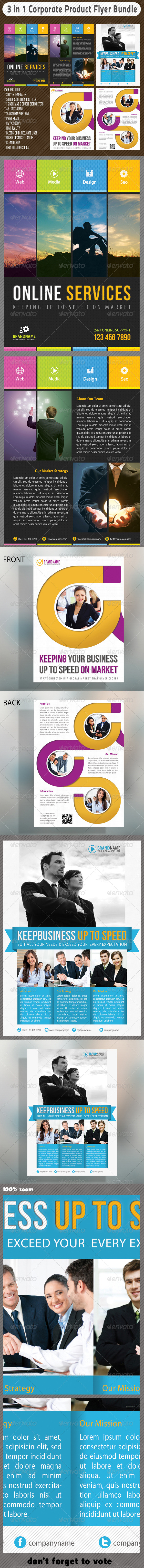 GraphicRiver 3 in 1 Corporate Flyers Bundle 04 6669324 GraphicRiver 3 in 1 Corporate Flyers Bundle 04 6669324