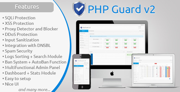 CodeCanyon phpGuard v2 Security for your site 6671523 CodeCanyon phpGuard v2 Security for your site 6671523