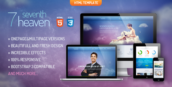 ThemeForest Heaven Onepage & Multipage Creative Template 6672362 ThemeForest Heaven Onepage & Multipage Creative Template 6672362