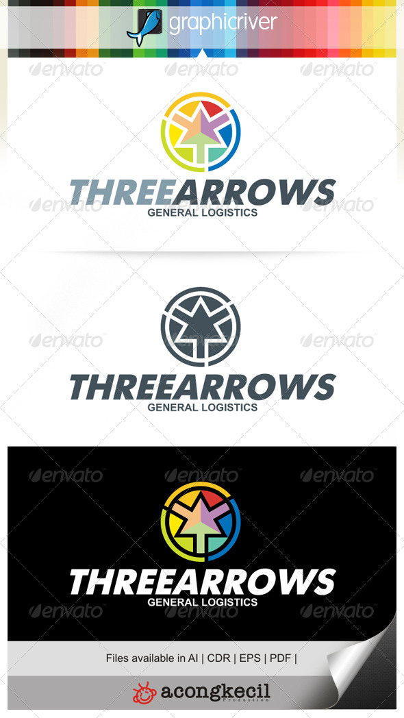 GraphicRiver Three Arrows 6678653 GraphicRiver Three Arrows 6678653