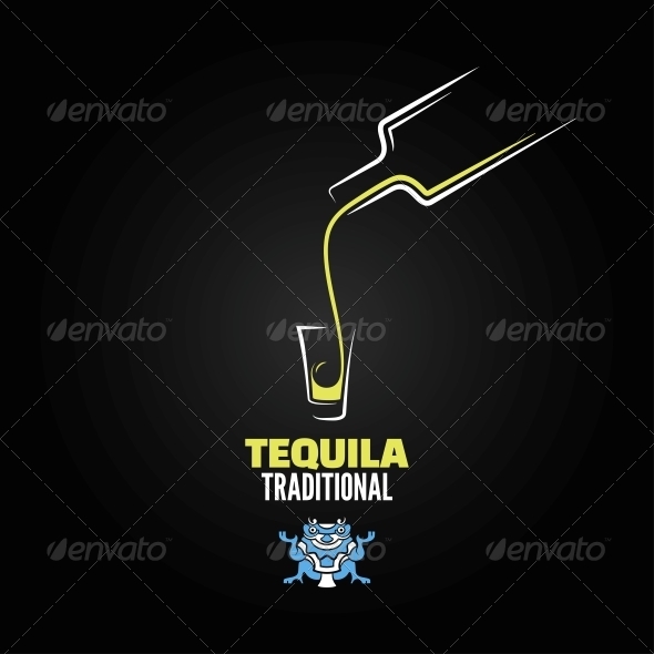 GraphicRiver Tequila Shot Menu Design Background 6680844 GraphicRiver Tequila Shot Menu Design Background 6680844