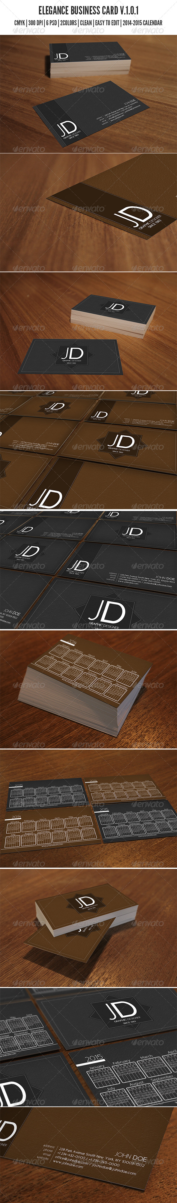GraphicRiver Elegance Business Card 6680949 GraphicRiver Elegance Business Card 6680949