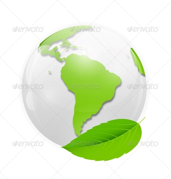 GraphicRiver Green Eco Planet Concept Vector Illustration 6681103 GraphicRiver Green Eco Planet Concept Vector Illustration 6681103