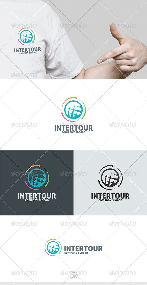 Intertour logo - Symbols Logo Templates
