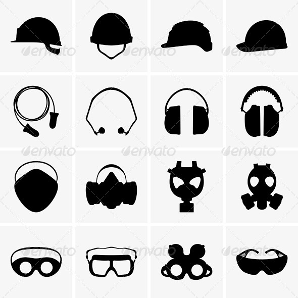 GraphicRiver Personal Protective Equipment 6684388 GraphicRiver Personal Protective Equipment 6684388
