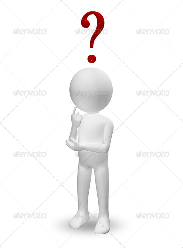 GraphicRiver man with question mark 6685958 GraphicRiver man with question mark 6685958