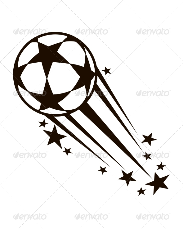 GraphicRiver Speeding Ball Decorated with Stars 6701477 GraphicRiver Speeding Ball Decorated with Stars 6701477