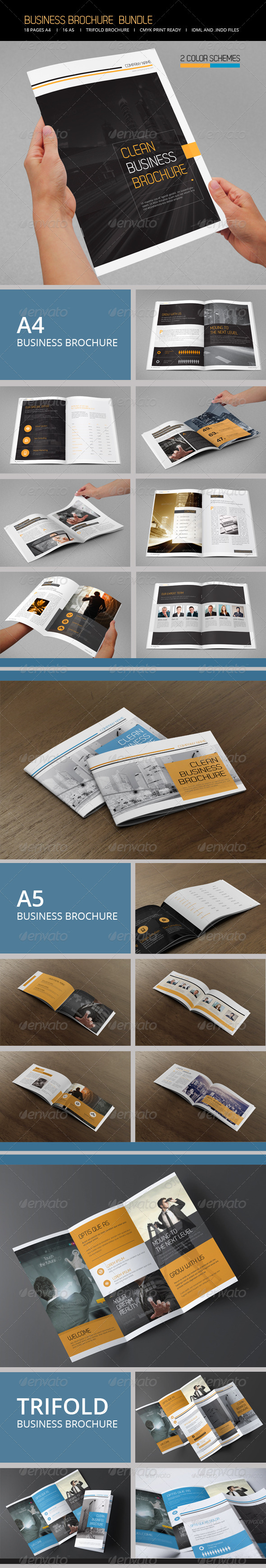 GraphicRiver Business Brochure Bundle 6701655 GraphicRiver Business Brochure Bundle 6701655