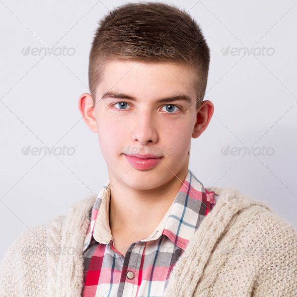 handsome young man portrait (Misc) Photo Download