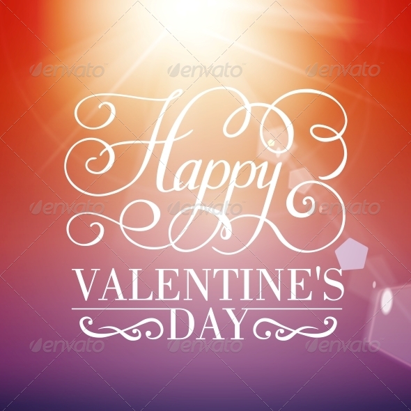 GraphicRiver Happy Valentine s Day Typographical Background 6703114 GraphicRiver Happy Valentine s Day Typographical Background 6703114