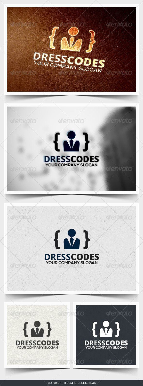Dress Code Logo Template - Humans Logo Templates