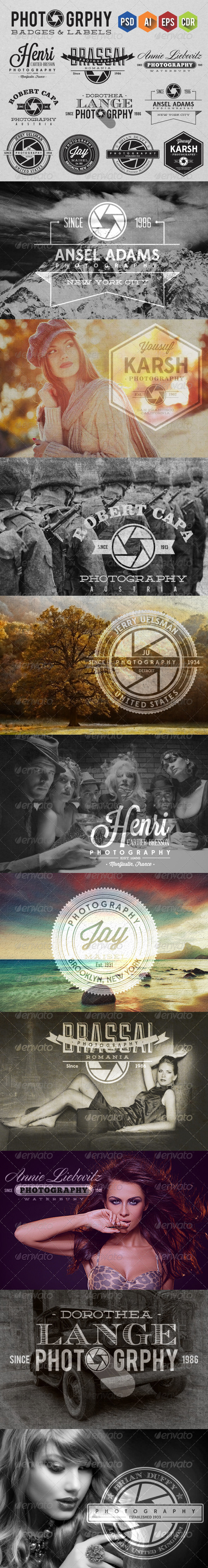GraphicRiver Photography Badges & Labels 6713827 GraphicRiver Photography Badges & Labels 6713827