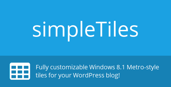 CodeCanyon simpleTiles WordPress Plugin 6584964 CodeCanyon simpleTiles WordPress Plugin 6584964
