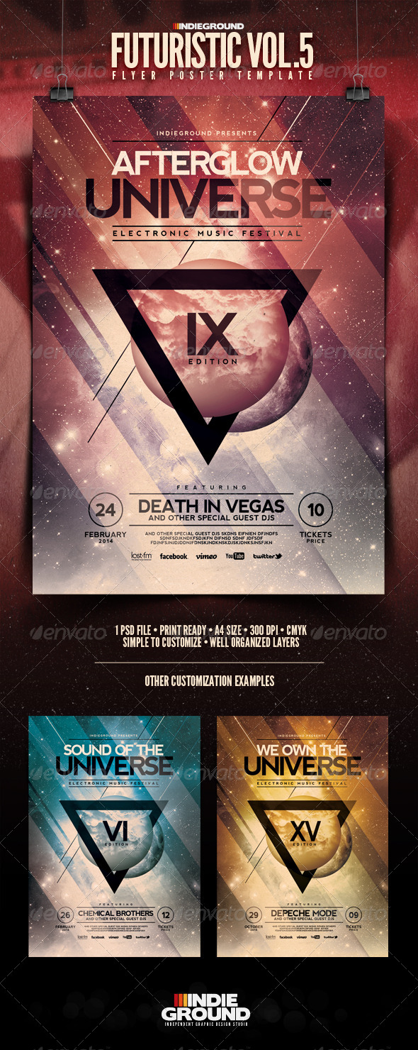GraphicRiver Futuristic Flyer Poster Vol 5 6716243 GraphicRiver Futuristic Flyer Poster Vol 5 6716243