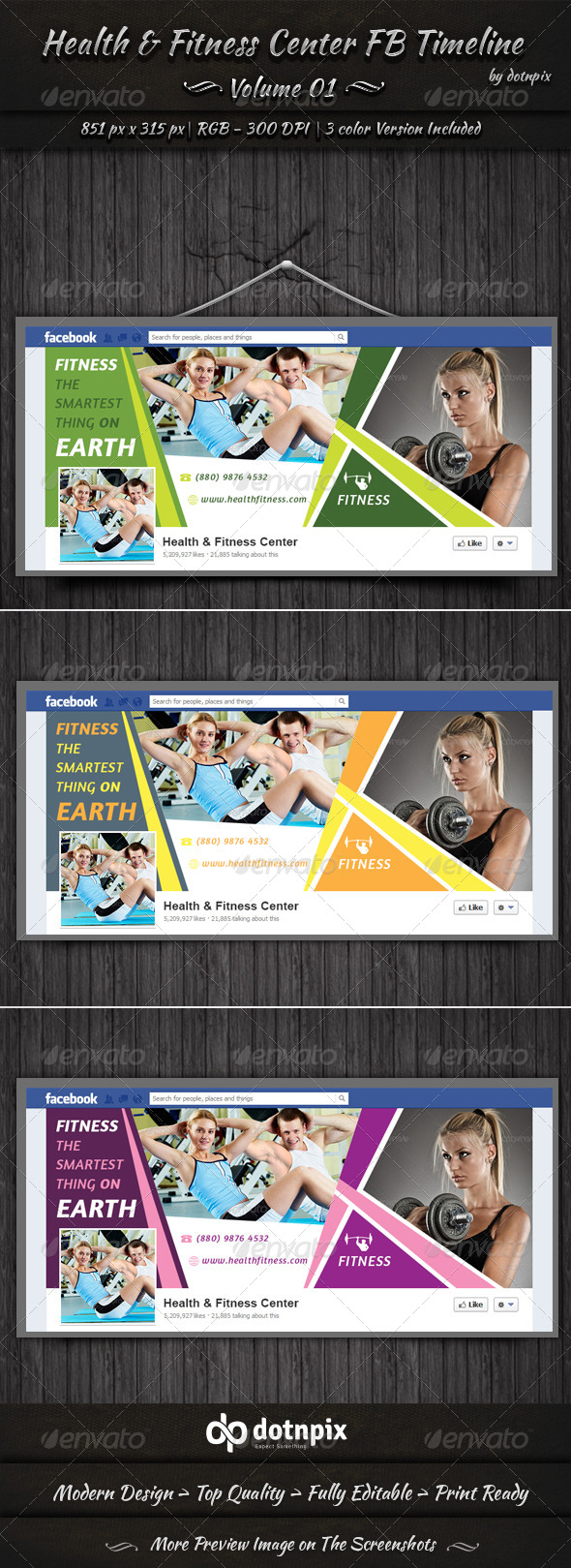 GraphicRiver Health & Fitness Center FB Timeline Cover Volume 1 6724327 GraphicRiver Health & Fitness Center FB Timeline Cover Volume 1 6724327