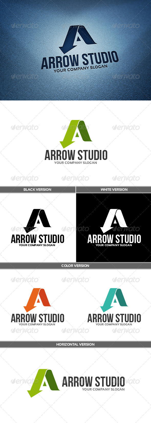 GraphicRiver ArrowStudio Logo 6726820 GraphicRiver ArrowStudio Logo 6726820