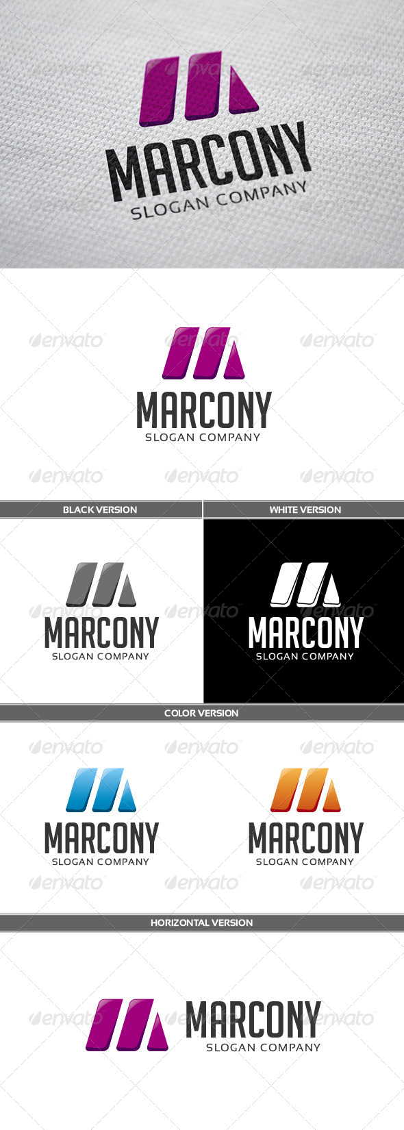 GraphicRiver Marcony Logo 6727017 GraphicRiver Marcony Logo 6727017