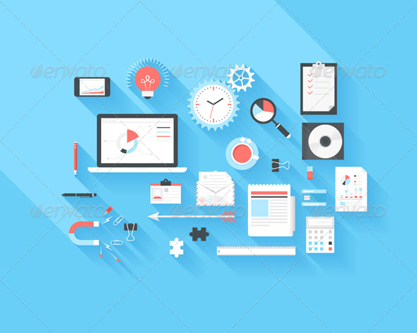 GraphicRiver Business and Office Icons 6727122 GraphicRiver Business and Office Icons 6727122