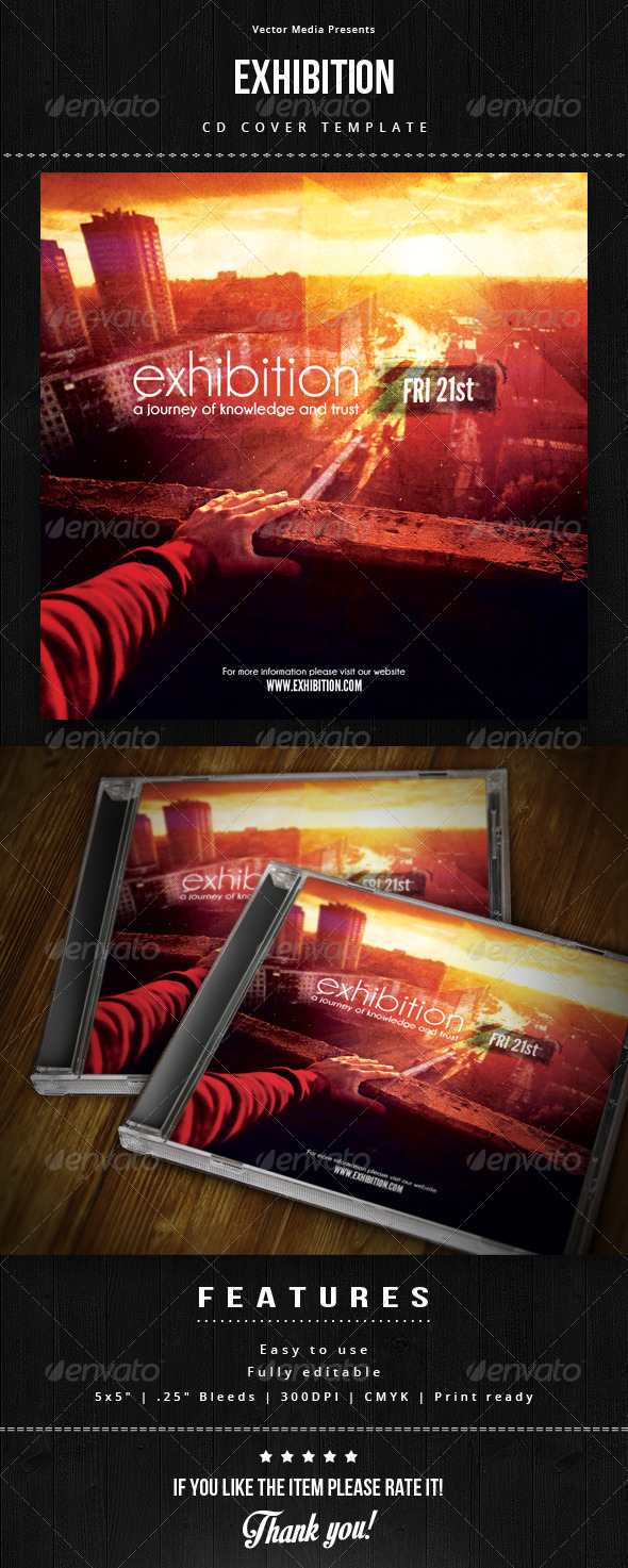 GraphicRiver Exhibition Cd Cover 6732091 GraphicRiver Exhibition Cd Cover 6732091
