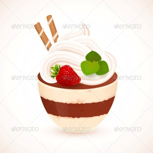 GraphicRiver Tiramisu Creamy Dessert in Cup 6737101 GraphicRiver Tiramisu Creamy Dessert in Cup 6737101