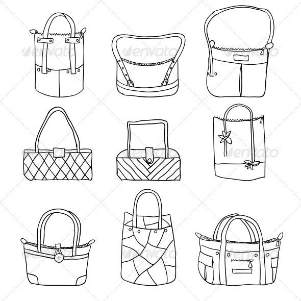 GraphicRiver Collection of Women s Accessories 6739235 GraphicRiver Collection of Women s Accessories 6739235