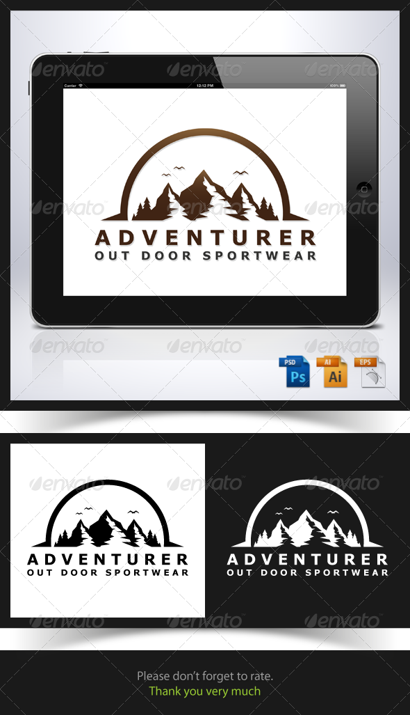 GraphicRiver Adventurer Logo 6724540 GraphicRiver Adventurer Logo 6724540