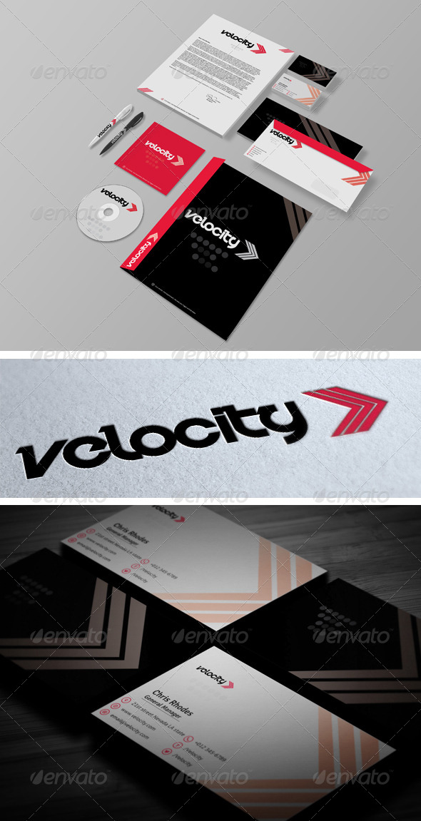 GraphicRiver Velocity Corporate Identity 6740152 GraphicRiver Velocity Corporate Identity 6740152